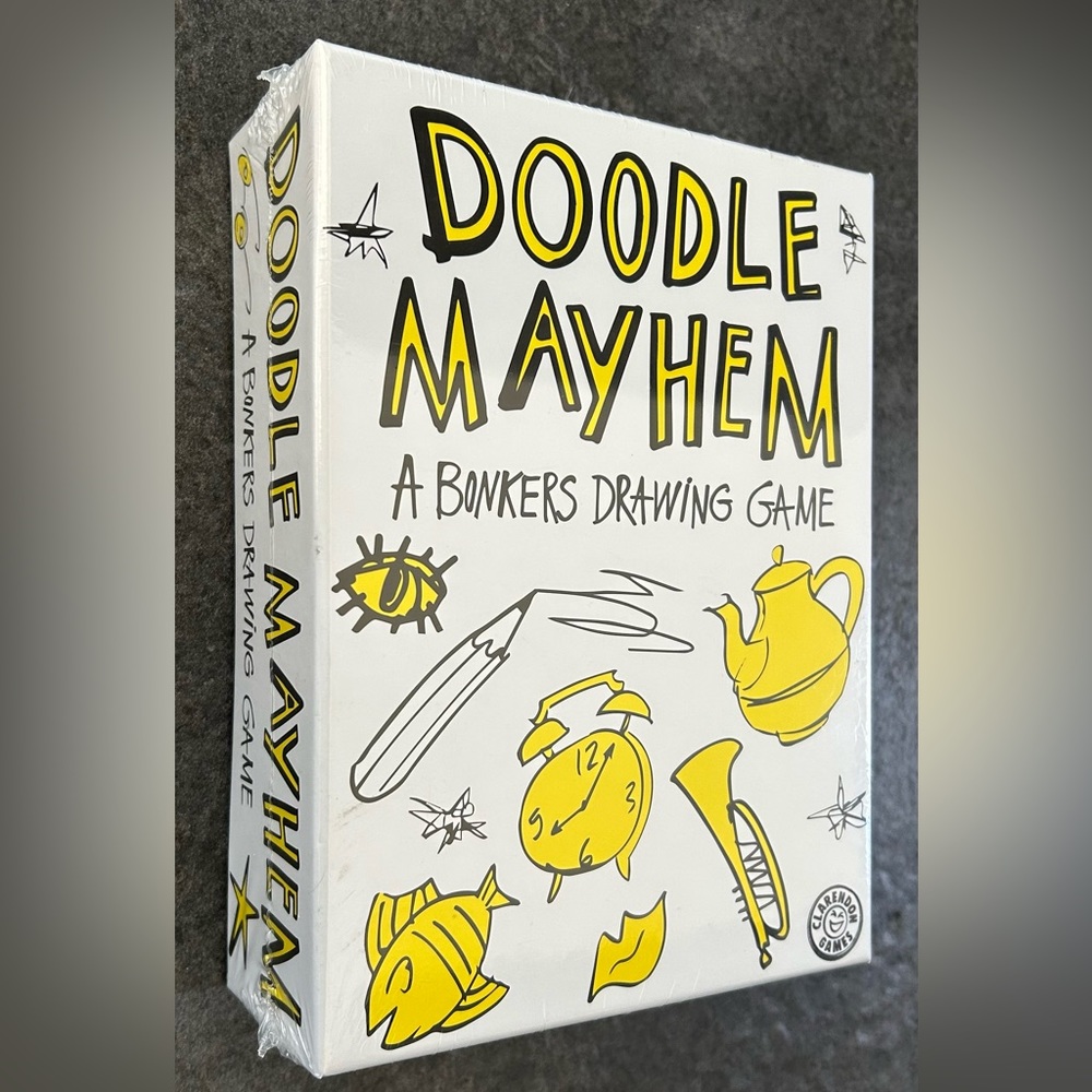NWT Doodle Mayhem: Hilarous and Frantically Fast Drawing Game
